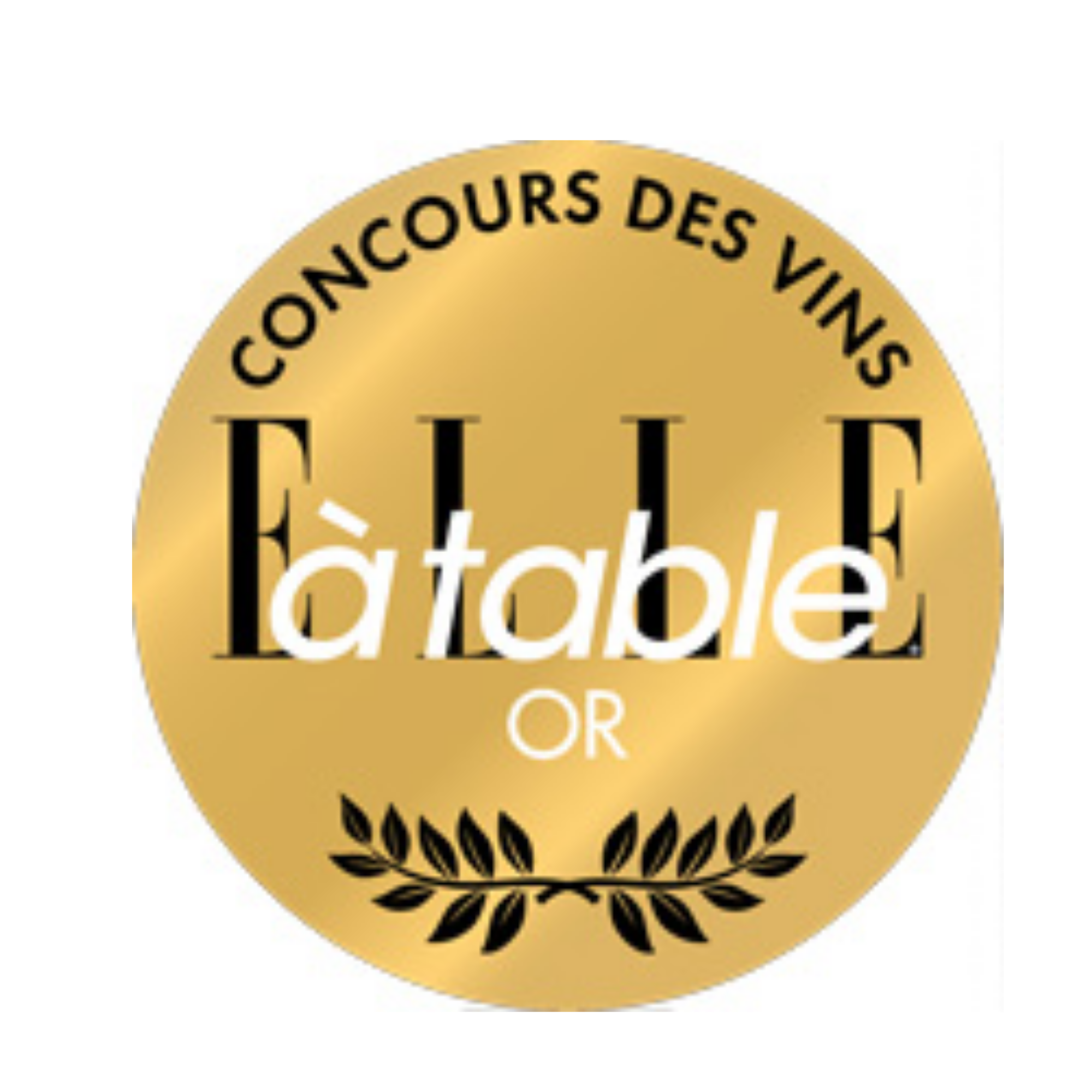 Médaille ord - Concours des vins Elle 